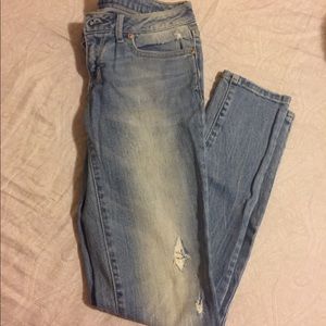 Light blue jeans