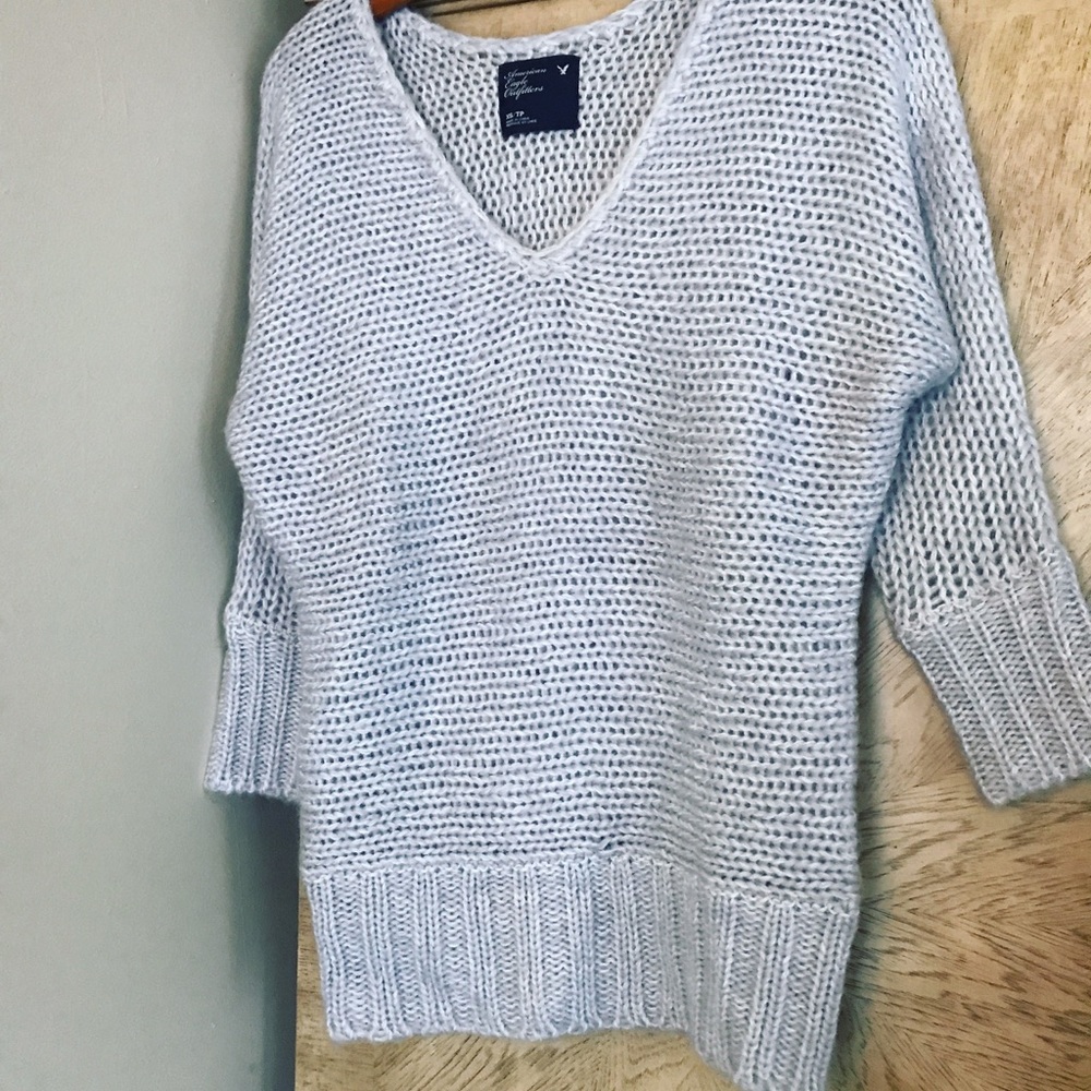 American Eagle Baby Blue sweater