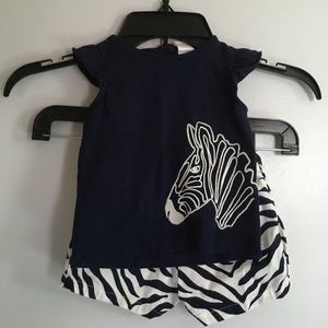 Janie and Jack zebra outfit