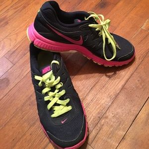 NIKE shoes pink bright