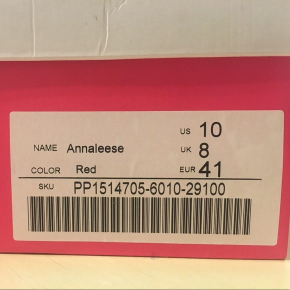 Brand new Red "Annaleese" heels from JustFab. - Picture 2 of 3