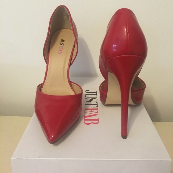 Brand new Red "Annaleese" heels from JustFab. - Picture 3 of 3