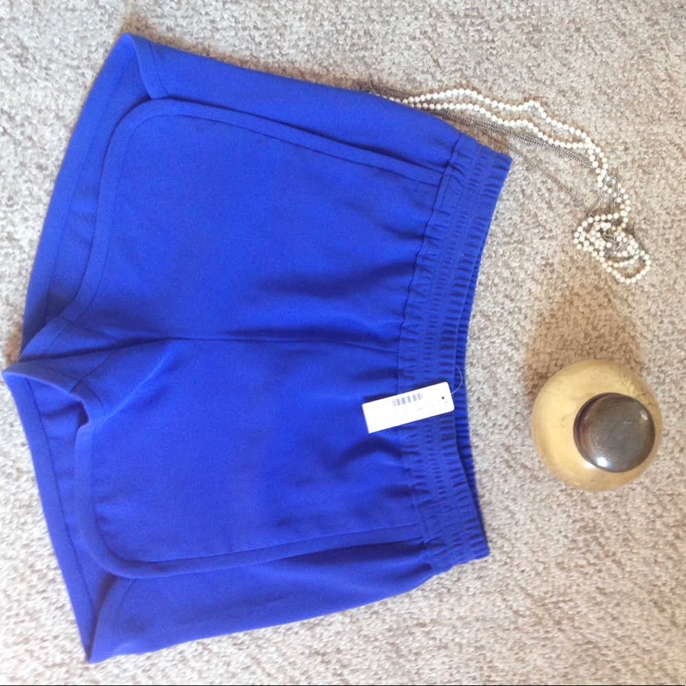 NWT J.Crew elastic waist track shorts