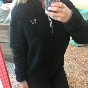 SHERPA/Black Victoria's Secret Pink