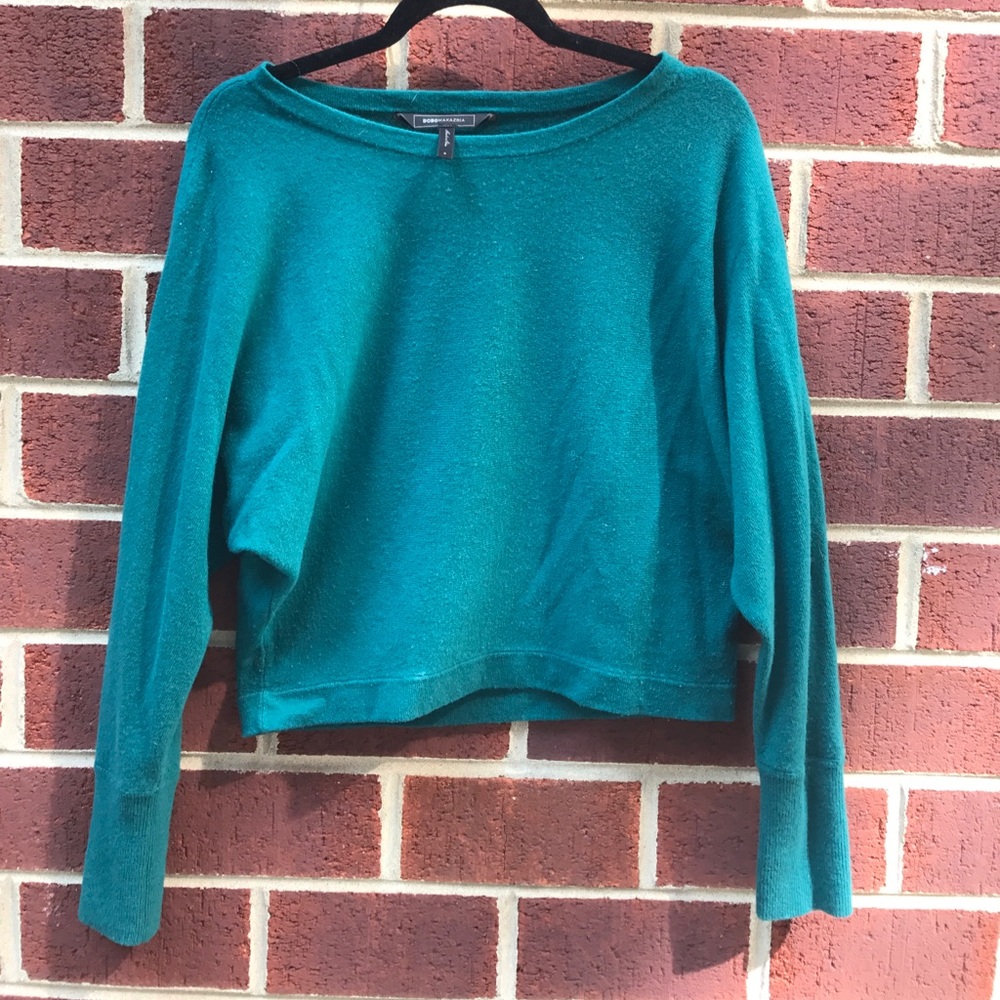 BCBG Emerald dollman sweater