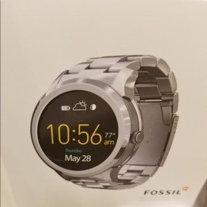 Fossil Q Founder Gen 1 smart watch silver Fossil Q Founder Gen 1 smart watch silver
