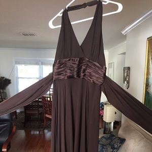 Chocolate Brown Maggy London Evening/Bridesmaid dr