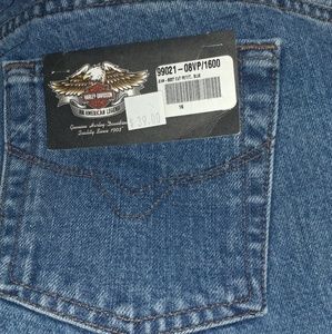 NWT Harley Davidson sz 16 petite bootcut jeans