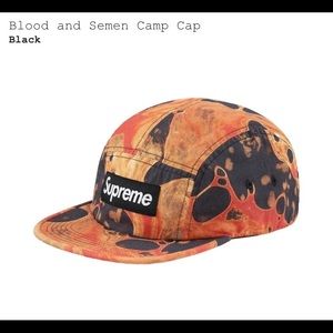 Bold & Semen Camp Cap by Supreme