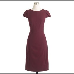 J crew petal sleeve dress