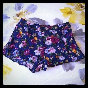 Forever21 floral shorts