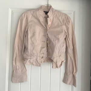 Marc Jacobs light pink tuxedo jacket sz 6