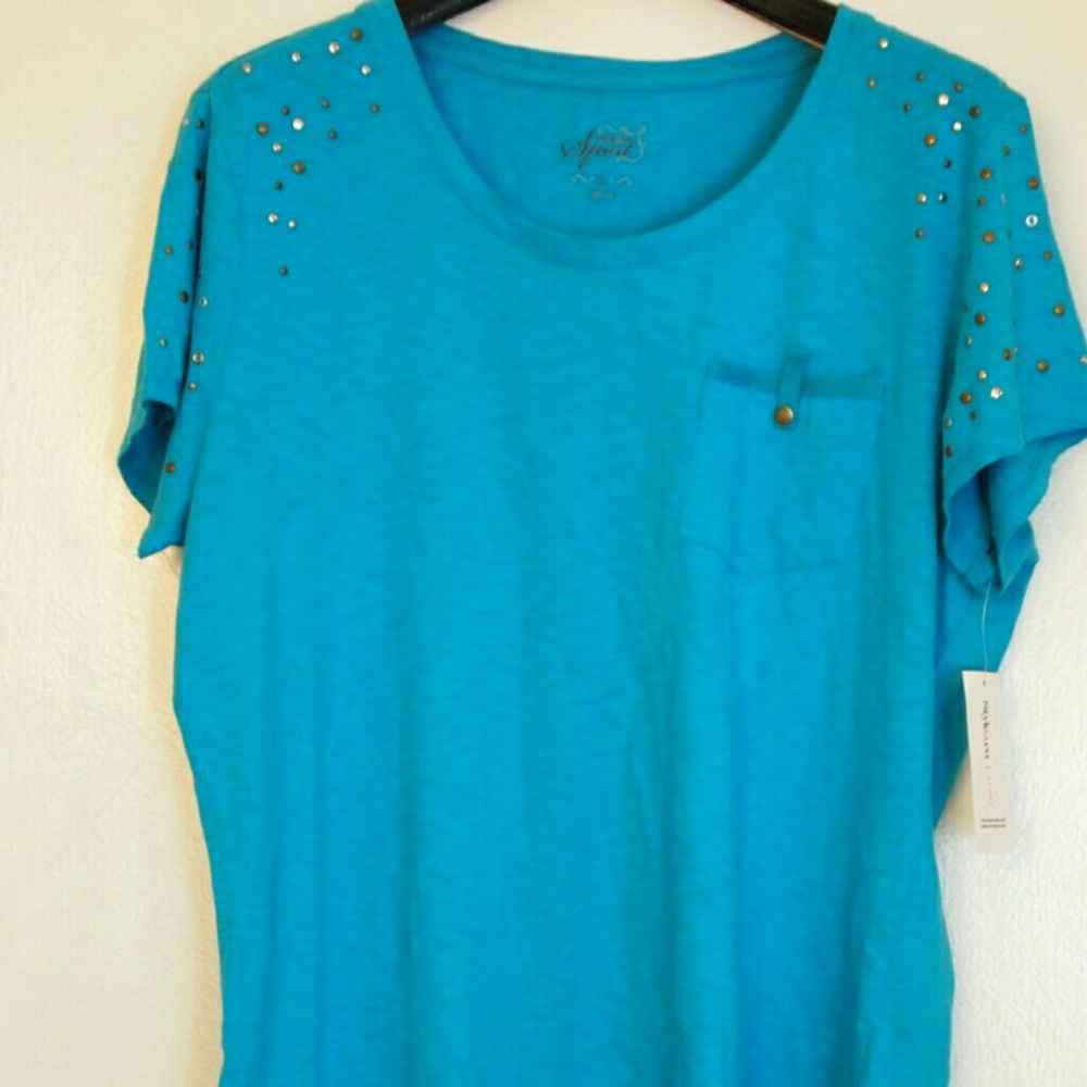 🏵 New Women's Top Tee Shirt Cotton Short Sleeve