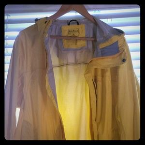 LL Bean rain coat