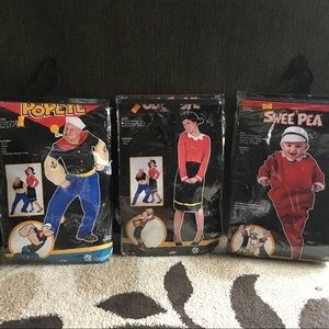 Popeye, Olive Oyl & Swee' Pea!