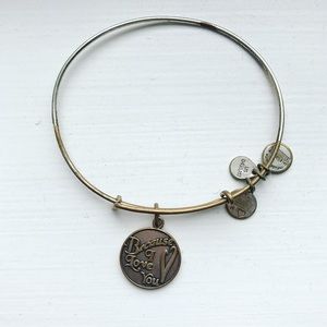 *RETIRED* Alex & Ani 'Because I Love You' bracelet
