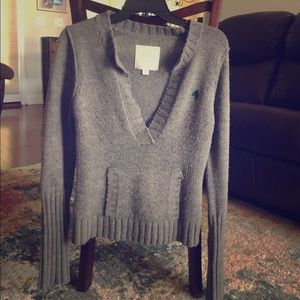 Gray Pullover Sweater