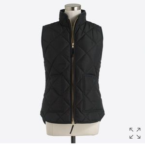 J.CREW quilted puffer vest