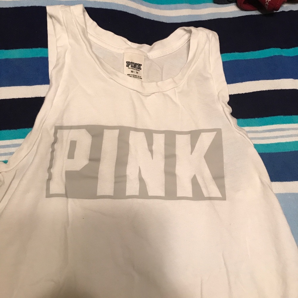 Pink tank top!