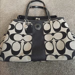Coach black purse