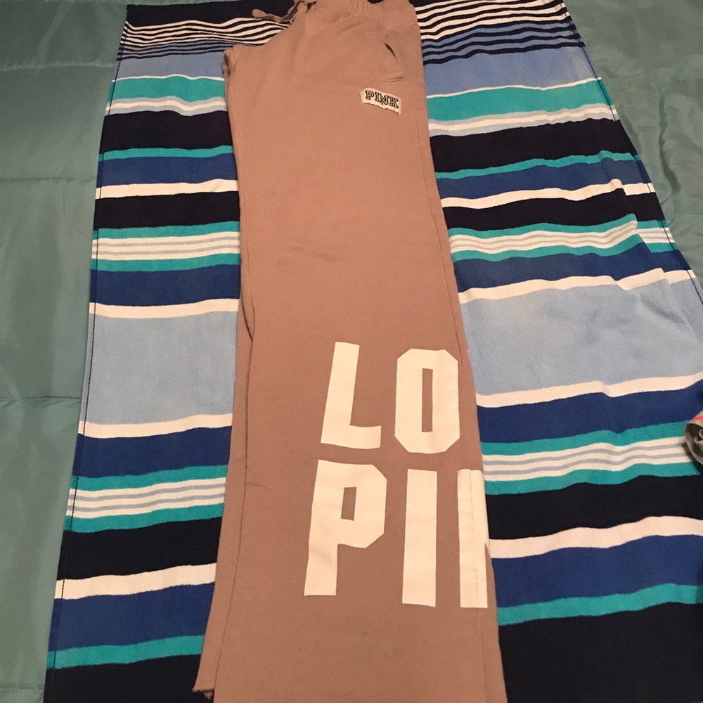 Pink boyfriend pants