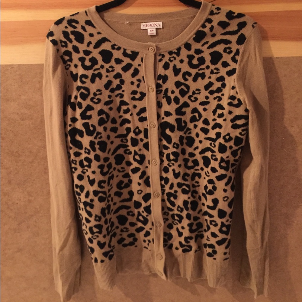 Merona - Long Sleeve Button Up Cardigan