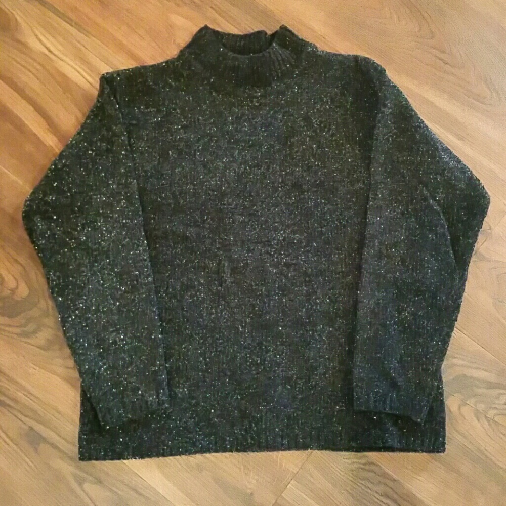 ERIKA & CO Sparkly Warm Cozy Sweater
