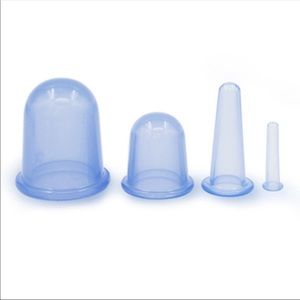 4pcs Body Massage Cellulite Vacuum Silicone Cups