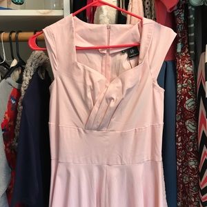 Pink vintage style dress size small new with tags