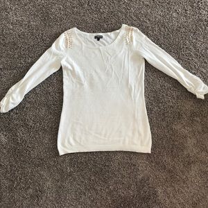 Express Studded Shoulder Sweater (S)