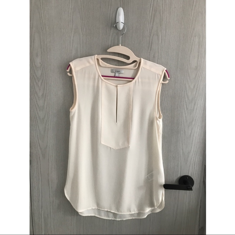 J Crew Drapey Keyhole Top