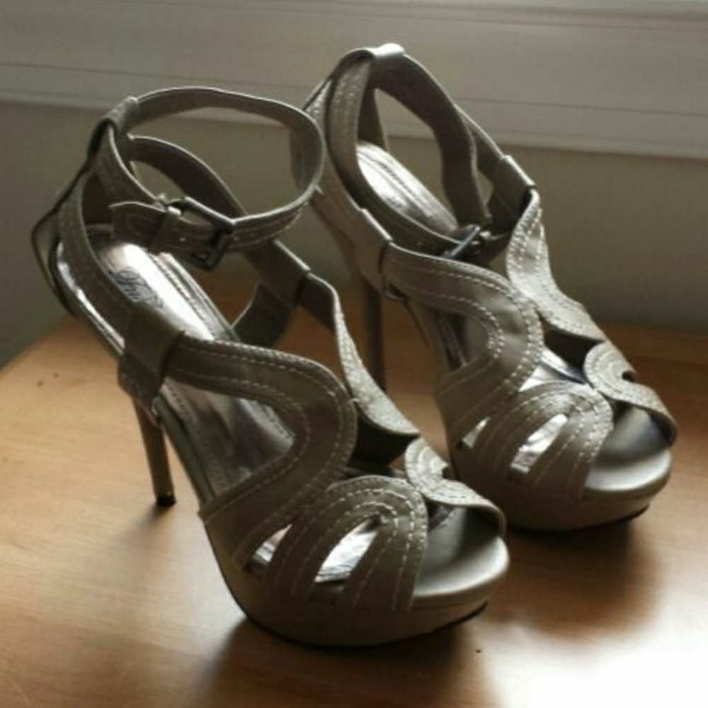 Strappy heels