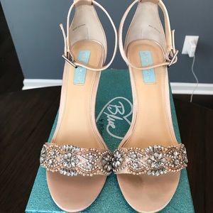 Betsy Johnson Blue collection bridal shoes!!!!