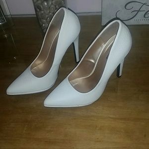Charlotte Russe White pumps ♡