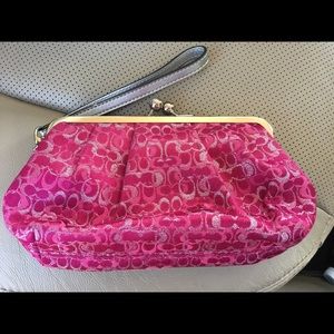 Coach Sparkle Clutch