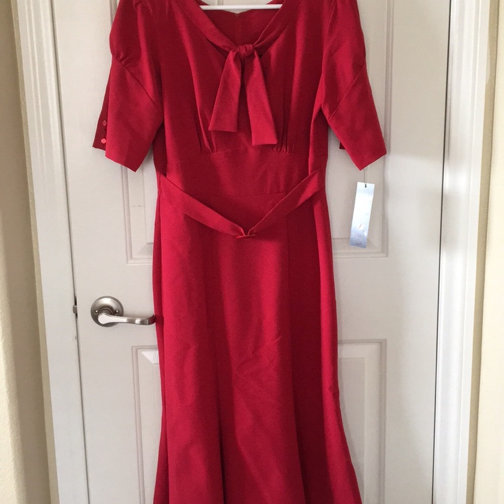 Vintage "stop staring" dress