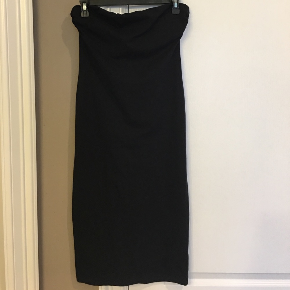 Strapless tube dress