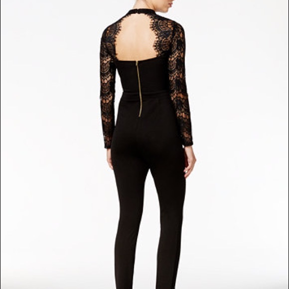 Sexy Chic mock neck jumpsuit - Picture 2 of 3