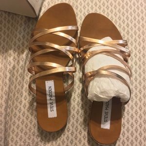 ROSE GOLD steve madden shoes!