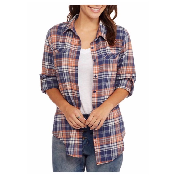 Tops - ⬇️$35 Plaid Flannel  Shirt