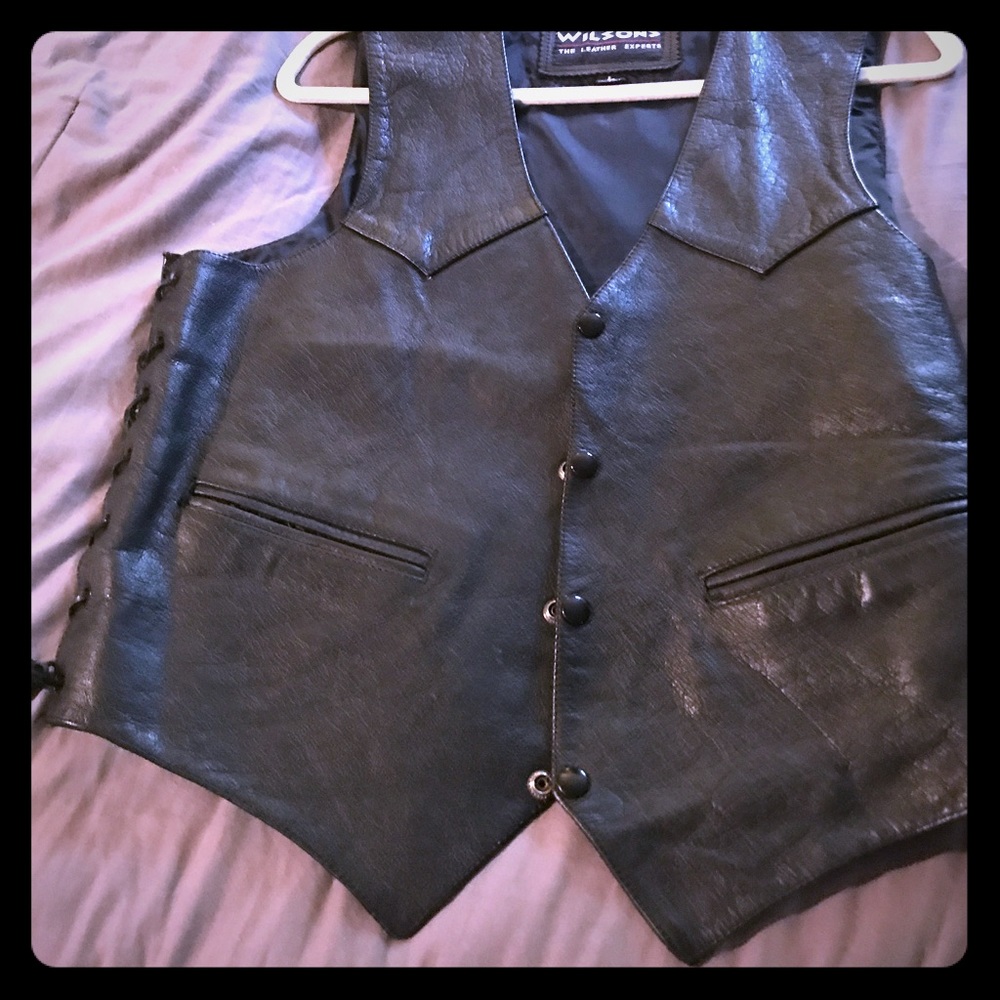 Embossed American Eagle Vintage Vest