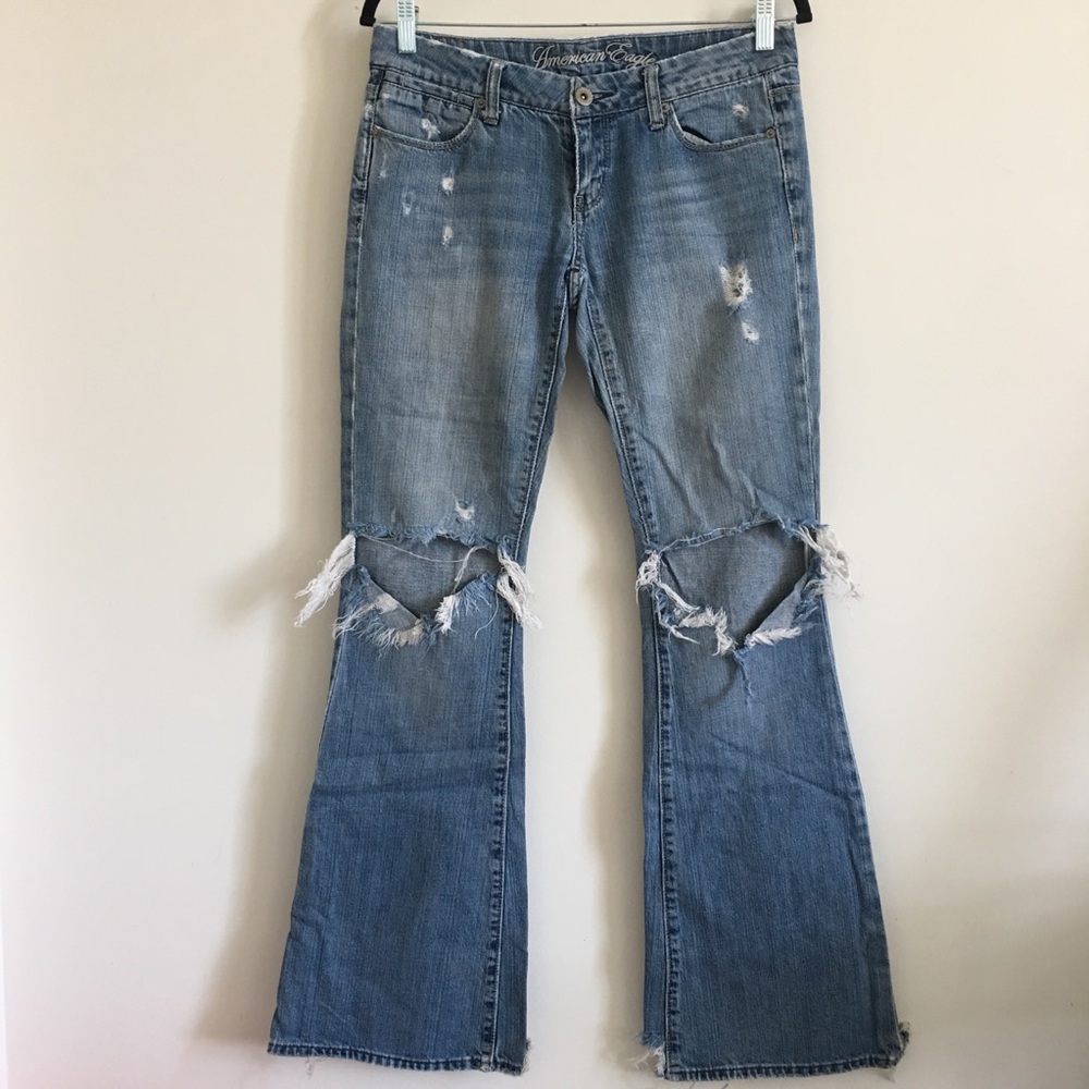 AE real flare jeans