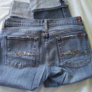 7 for all mankind. Womens capris