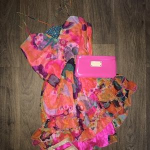 Ginger & Java Confetti Mini Dress