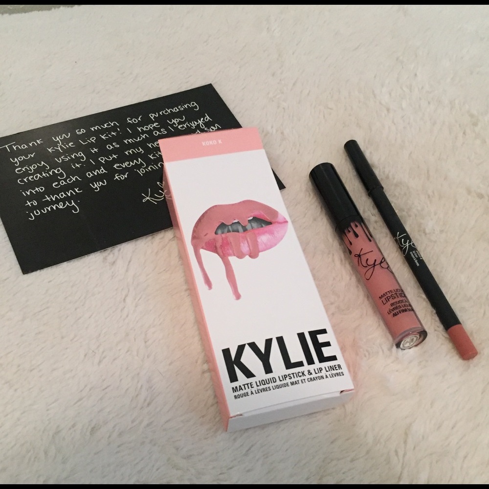 Brand new Kylie Lip kit in Koko K.