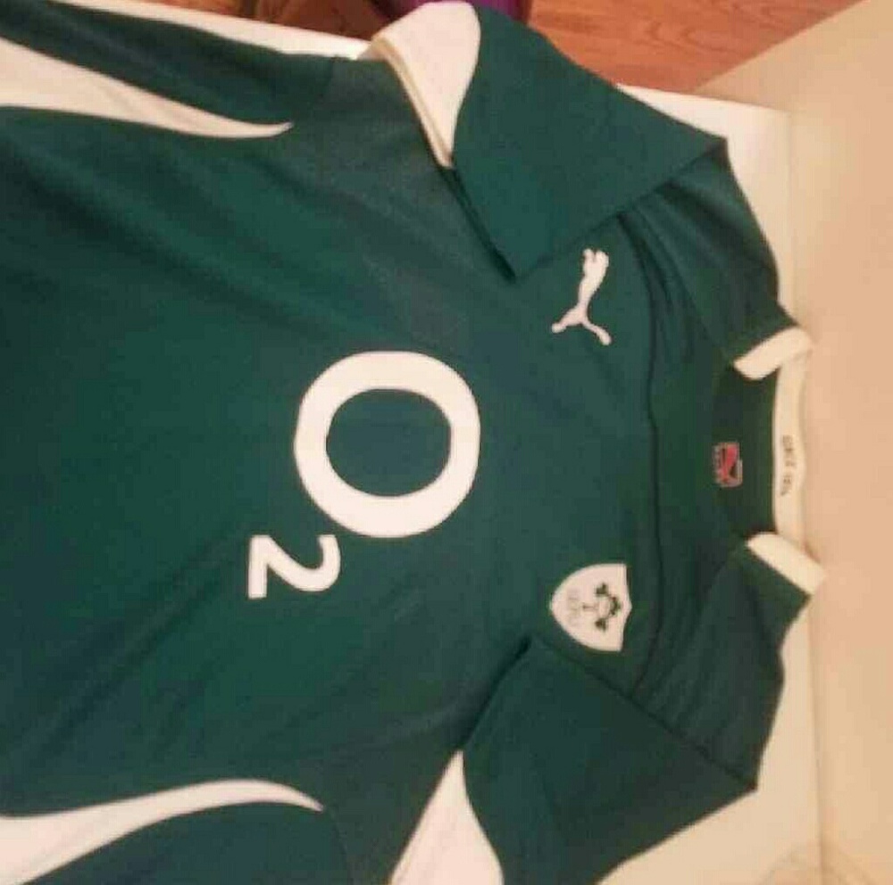 Ireland rugby jersey