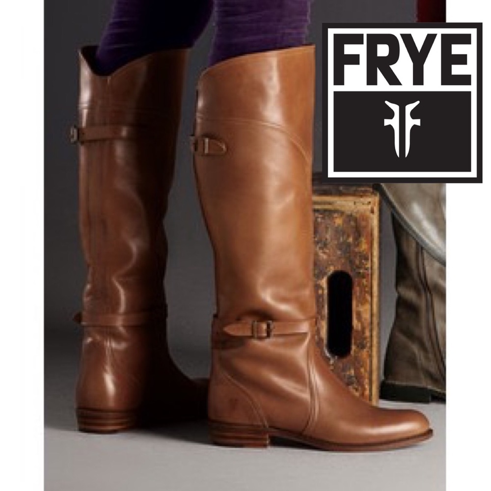 Frye Dorado Leather Riding Boots