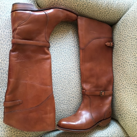 Frye Dorado Leather Riding Boots - Picture 4 of 8