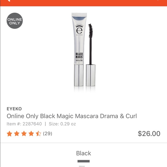 Eyeko black magic mascara for drama and curl - Picture 4 of 4
