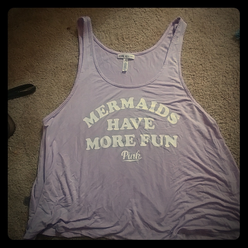 PINK Super Soft Mermaids Have More Fun Tank